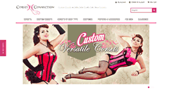 Desktop Screenshot of corsetconnection.com